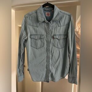 Levi's Light Blue Button Down Shirt